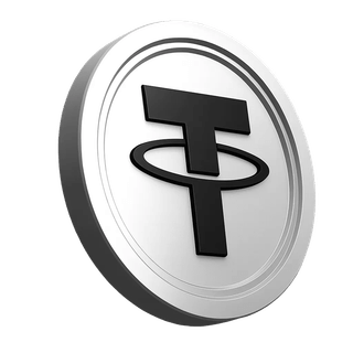 En la sección de confianza de la comunidad de trading, el elemento de la moneda Tether USDT